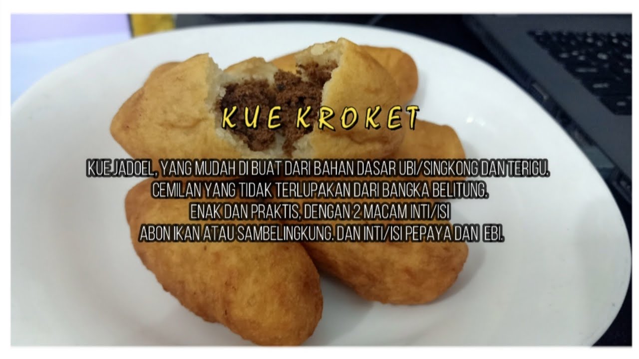 Cara membuat Kue kroket jadoel khas bangka YouTube Cara membuat Kue kroket jadoel khas bangka YouTube