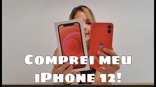 COMPREI O IPHONE 12 RED ❤ iphone apple mac