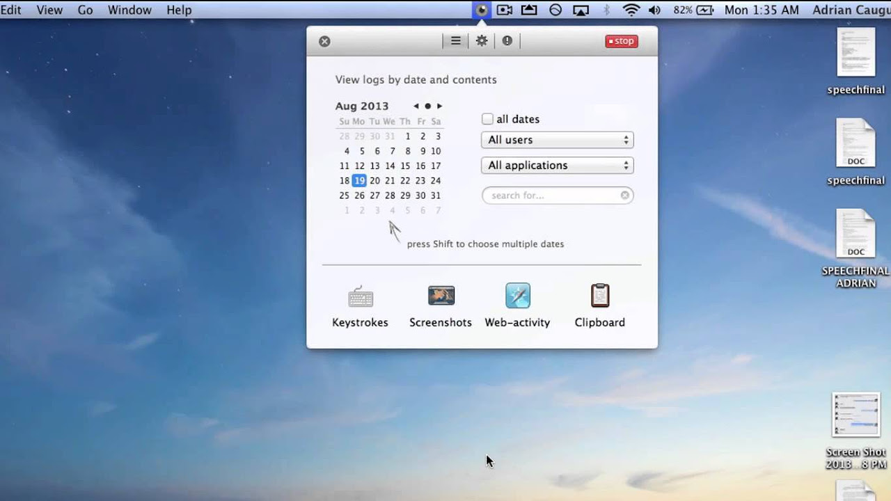 Update Elite Keylogger for Mac OS X: Download for Free