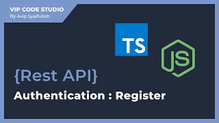 Rest API : 13.Auth Register