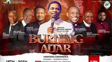 Burning Altar Pt 2 - Apostle Michael Orokpo Ph.D.
