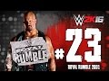 #WWE2K16 | رويال رامبل - تختيم لعبة المصارعة 2016