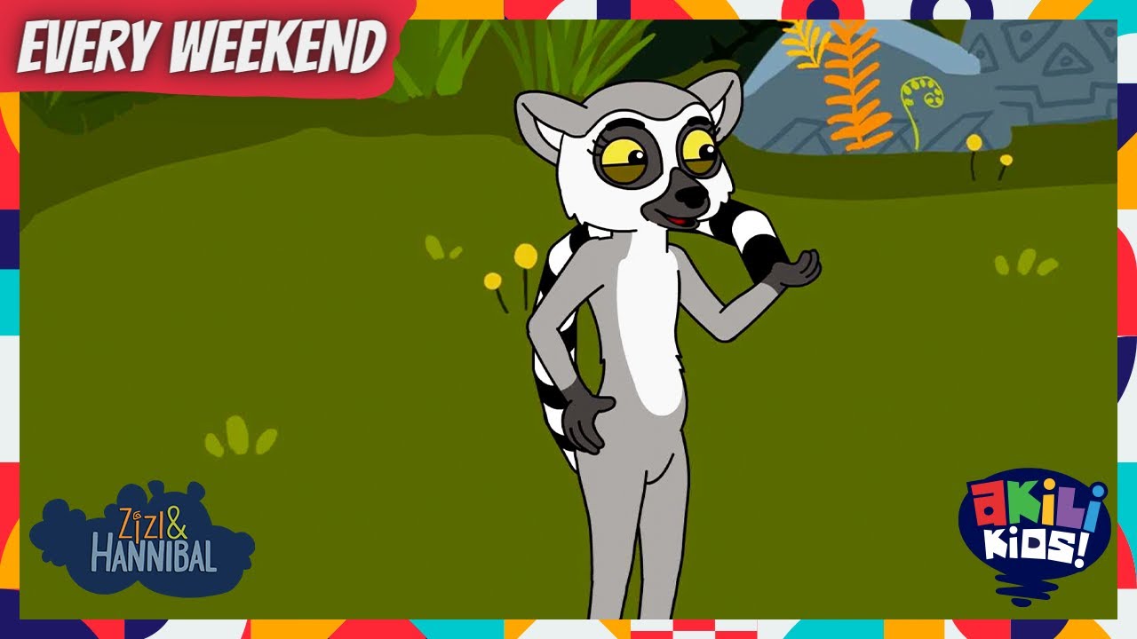 Zizi and Hannibal | Leaping Lemur | Akili Kids! - YouTube