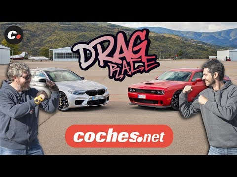 DRAG RACE BMW M5 Competition vs Dodge Challenger SRT Hellcat | coches.net