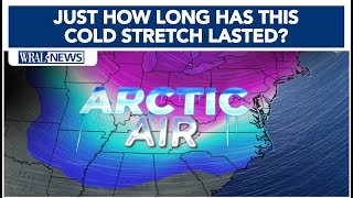 The Longest Cold Stretch In North Carolina Since 2018?