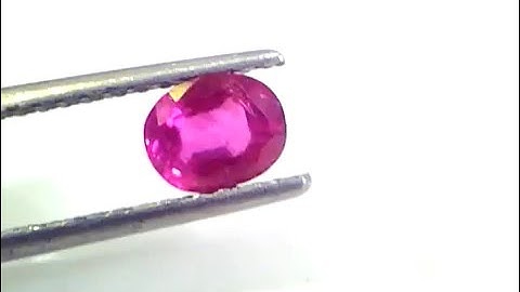 1.21 Ct Rare Unheated Untreated OLD BURMA Ruby Gemstones