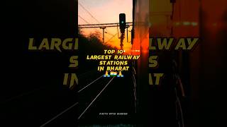 10 largest railway stations in Bharat ??. shorts facts factshorts india railway