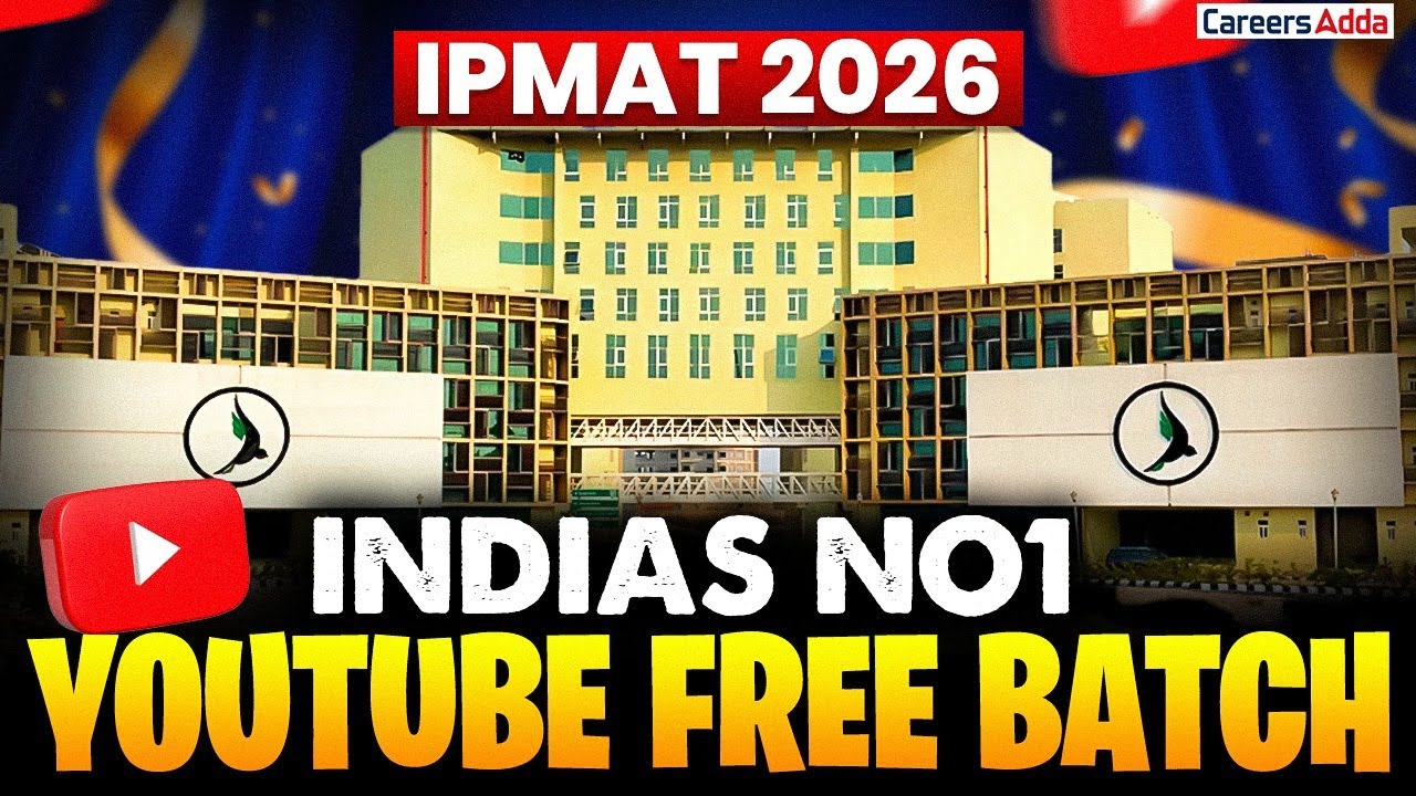 IPMAT 2026 Free Preparation | India’s No.1 YouTube Batch - YouTube