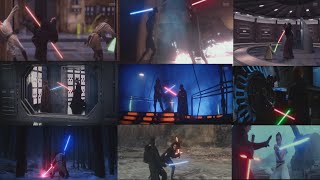 walka na miecze świetlne epizody od 1 do 9  lightsaber fight episodes 1 to 9 screenshot 1