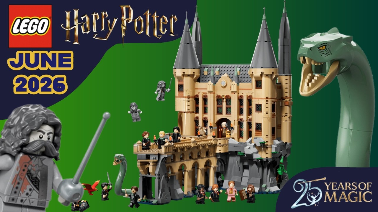 Lego Hogwarts Castle:East WIng (76473) OFFICIALLY REVEALED! - YouTube