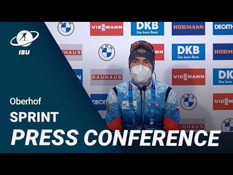 World Cup 21/22 Oberhof: Men Sprint Press Conference