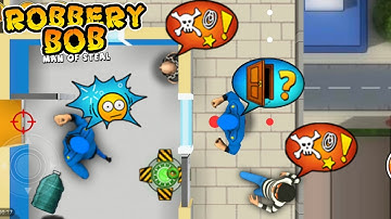 Robbery Bob - Biffen & Shadow Bob Use All Tools Gameplay v.24