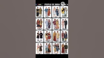 List of traditional Dresses of indian states || bharat k rajyon k logon ka dresses
