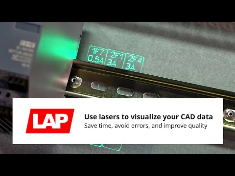Projecteurs de gabarits et contours laser CAD-PRO