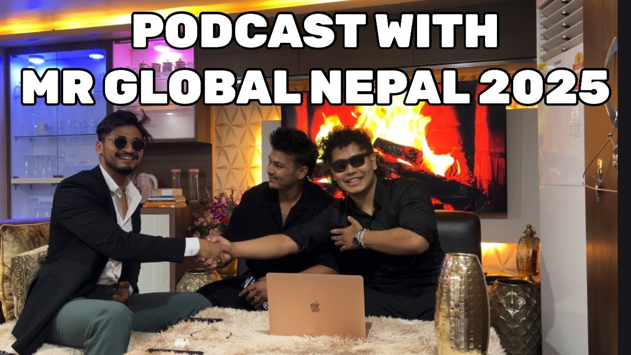 Guff gaff with Mr.Global Nepal 2025 @Girish Ratna Shakya