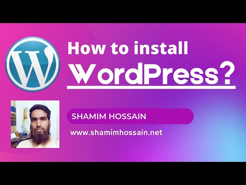 How to Install WordPress in cPanel - Bangla Tutorial (2022) | Shamim Hossain | shamimhossain.net