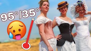 How Hot Are Victorian Corsets & Clothes?  Using *Science* to Bust Historical Clothing Myths