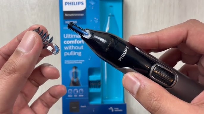 How to use the Philips Nose Trimmer 3000 - YouTube