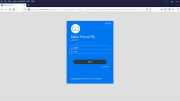 Filr 4.2 - Filr Web Appliance First Login