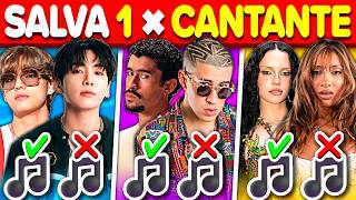 Salva 1 canción por artista 🎵 ¿Cuál prefieres? | Play Quiz de Música