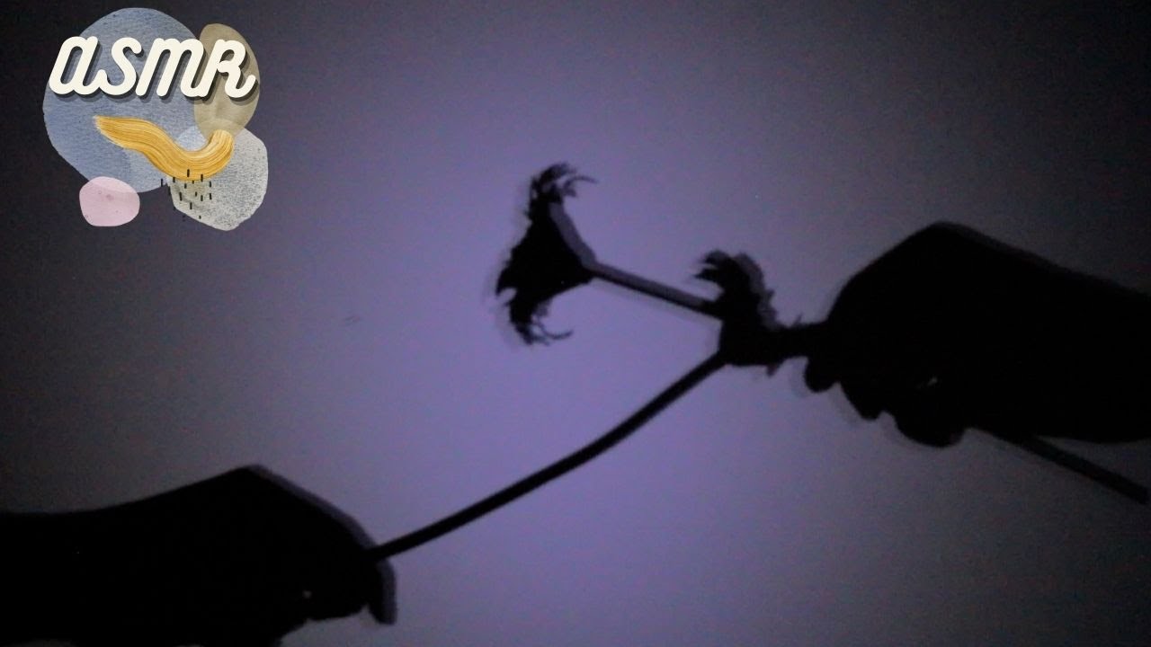 Movimiento 4 MANOS con LUCES y SOMBRAS & Mouth sounds 💡 💤 [Sin hablar] ASMR español visual |