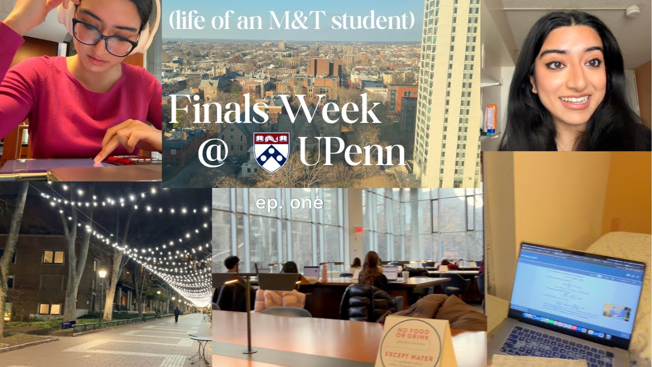 finals in 48 hours 💻 | how an m&t student actually survives upenn