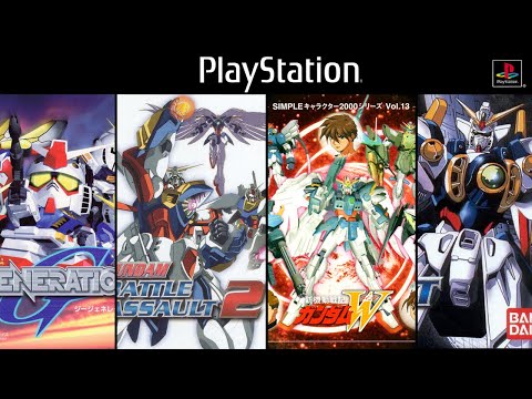 Gundam Games for PS1