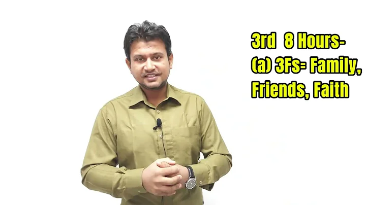 Perfect Work-life Balance: 8+8+8 Rule  | The Best Way of Time Management