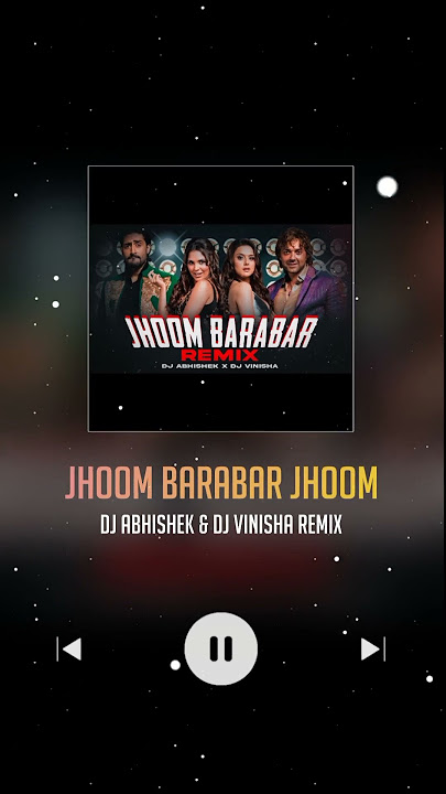 Jhoom Barabar Jhoom - DJ Abhishek & DJ Vinisha Remix | #exclusiveremix #asplaylist #bestremix