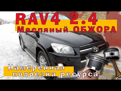 RAV4 (2AZ-FE) 2.4 - Масляный ОБЖОРА?!