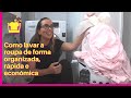 Como lavar a roupa de forma organizada, rápida e econômica #lavanderia #novoomoparadiluir