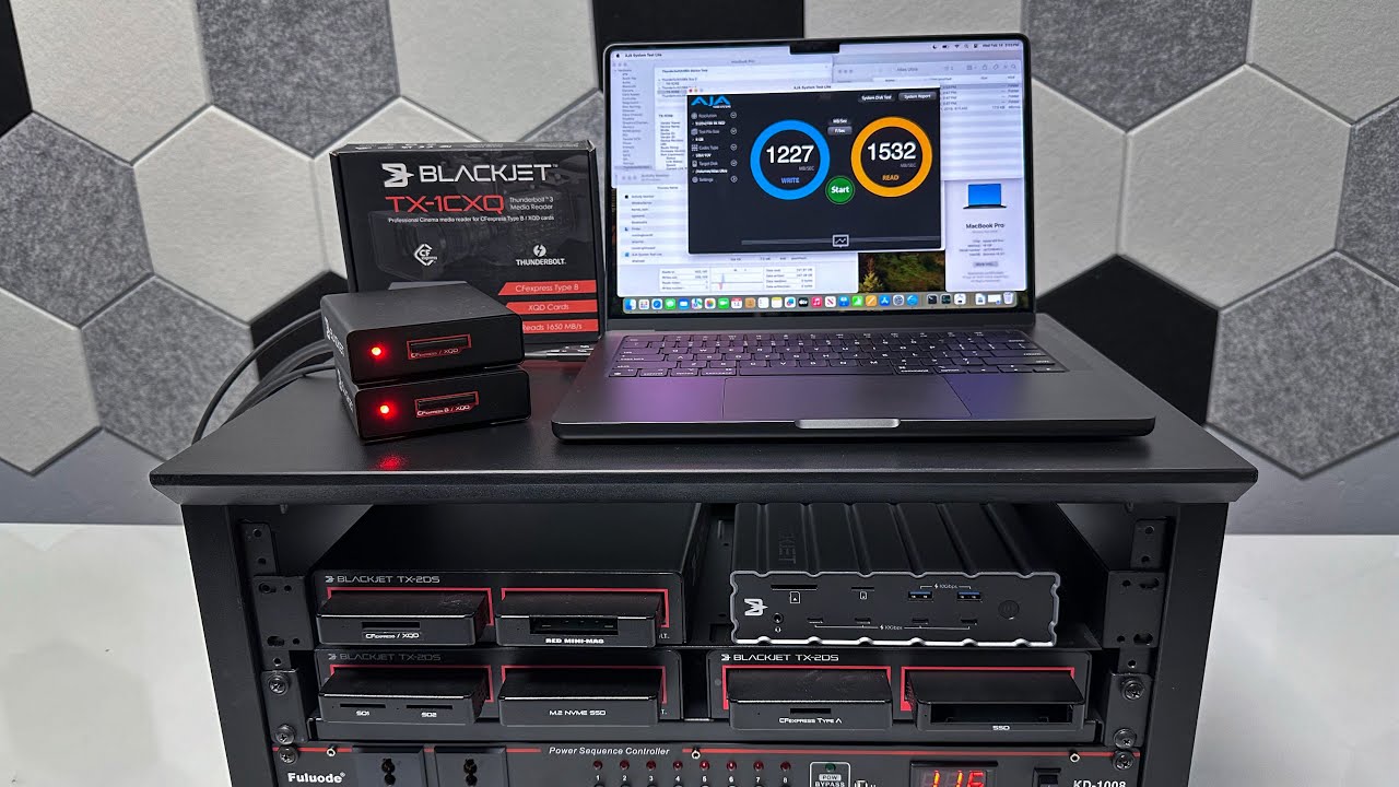 CFexpress B Speed Test with Blackjet TX-1CXQ | 1500 MB/s Write - 1200 ...