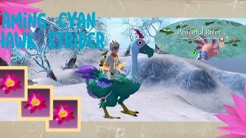 taming cyan hawkstrider #utopia:origin