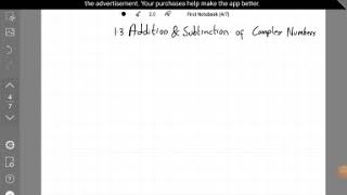 Addition and Subtraction of Complex  Numbers Addition And Subtraction Of Complex Numbers In Python Hackerrank Solution