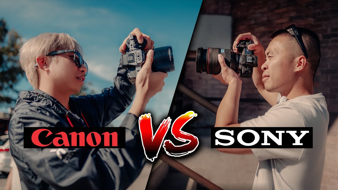 CANON R5 VS SONY A7IV // Photo Challenge YouTube