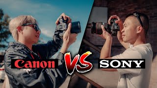 CANON R5 VS SONY A7IV // Photo Challenge