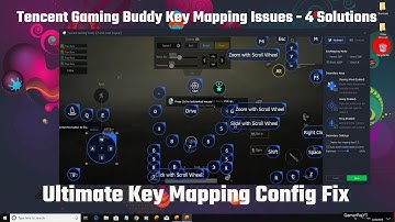 Tencent Gaming Buddy Key Mapping Issues - 4 Solutions
