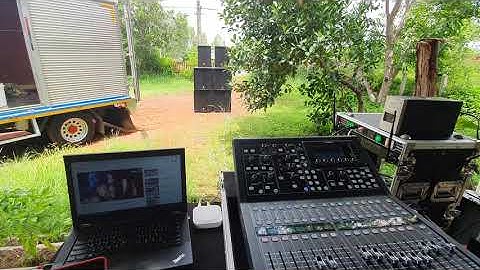 ทดสอบ มิกซ์ midas m32r live  by Jo sound อำนาจเจริญ