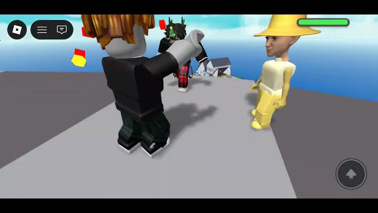 Persona muy extraña jugando roblox en supervivencia desastres naturales 