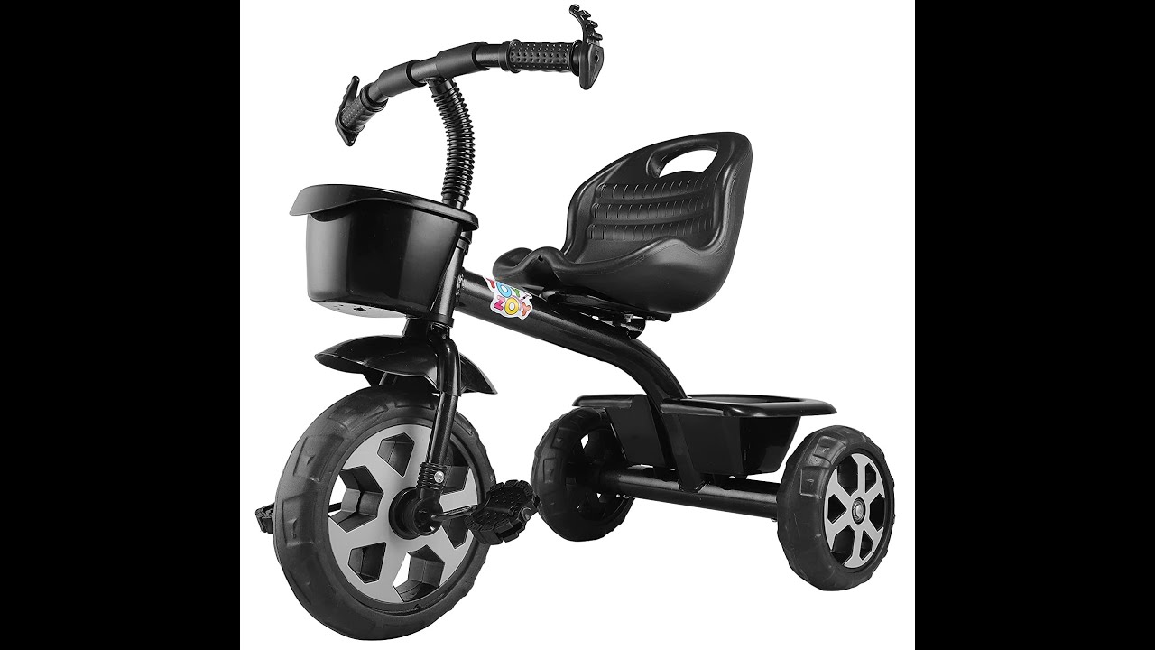 JoyRide Stylish Sports Trike Push & Plug Baby Trike YouTube