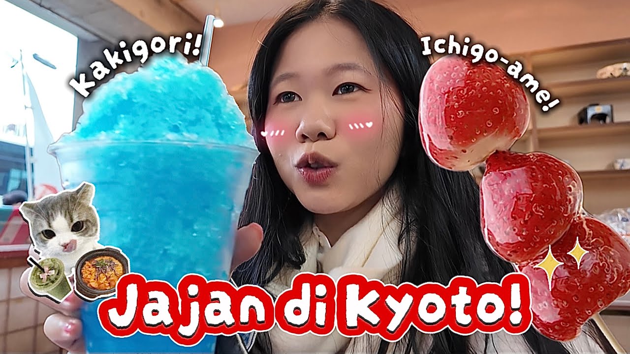 KABUR SEHARI KE KYOTO!! NYOBAIN KAKIGORI?!!! 🍧🍓🇯🇵[Piyan Japan Vlog 2025]