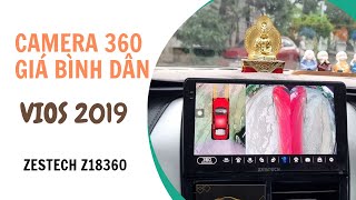 Màn hình camera 360 zestech Z18360 vios 2019