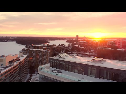 DJI Mini 2 4K Drone Footage of Relaxing Sunset at ile Paton 🌇