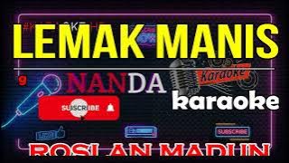 Roslan Madun - Lemak Manis [karaoke] Versi || Patam Gondang _ HD