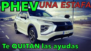 Los híbridos enchufables PHEV son una ESTAFA y TE VAN A QUITAR TODAS LAS AYUDAS A LA COMPRA MOTORK