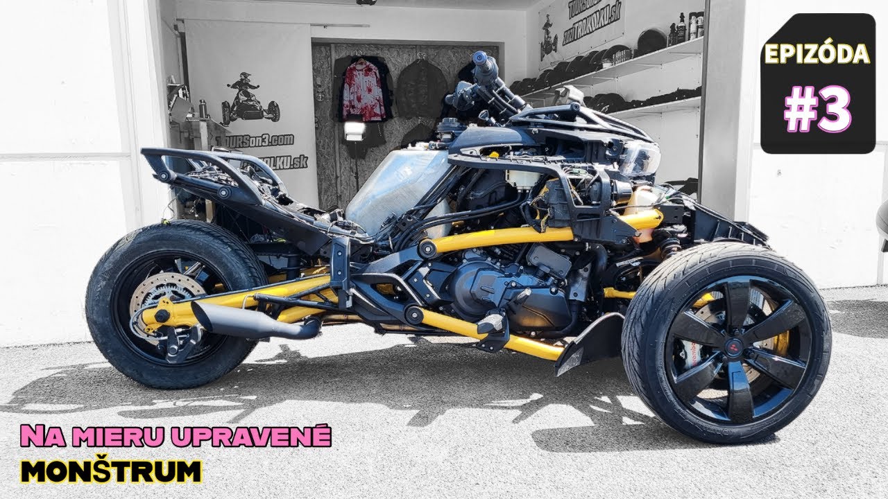 Uprava Motorky - Can Am Spyder F3s DAYTONA - cast 3 - YouTube