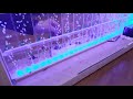 Wasserwand aus Plexiglas Doppelstegplatte bauen