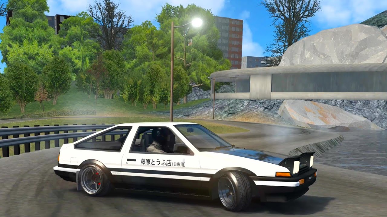 Takumi Ae86 Drifting Lighthouse Drift Park Assetto Corsa Pc Youtube 
