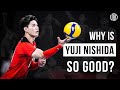 Why is yuji nishida so good  volleyball coach analysis