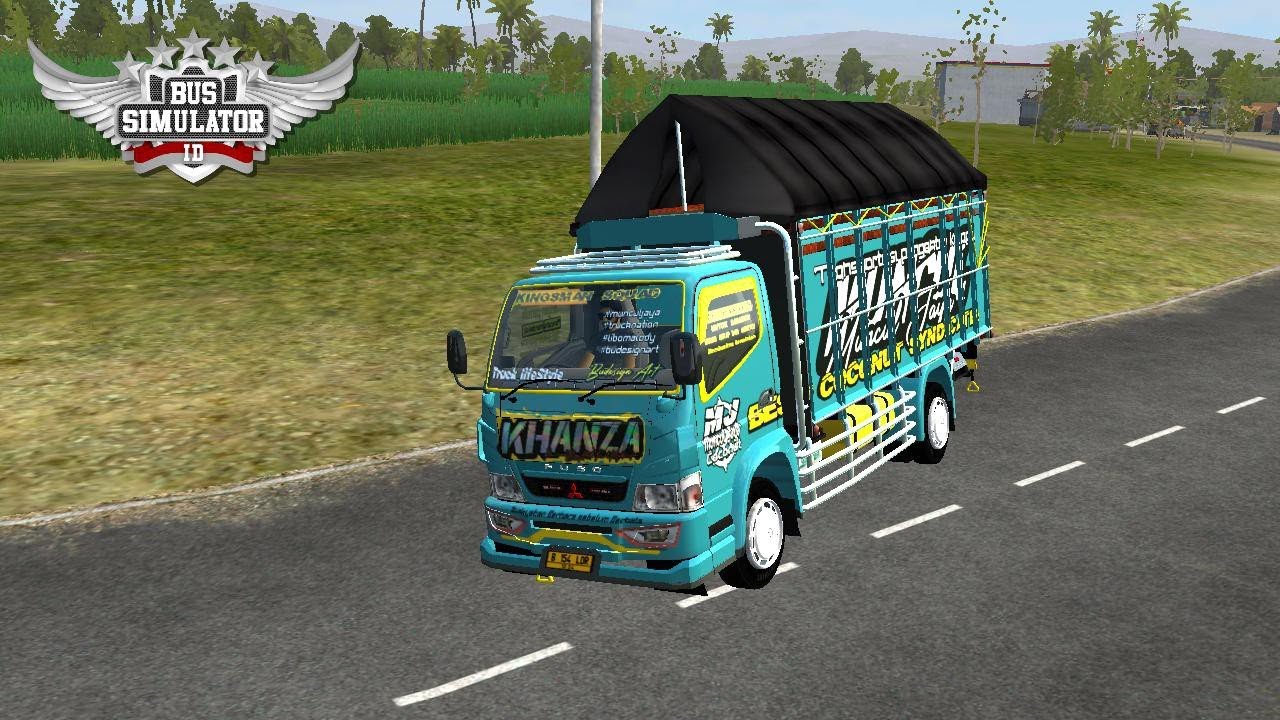 Share mod bussid terbaru  truk  canter  khanza YouTube